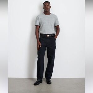 Alex Mill Black Denim Trousers